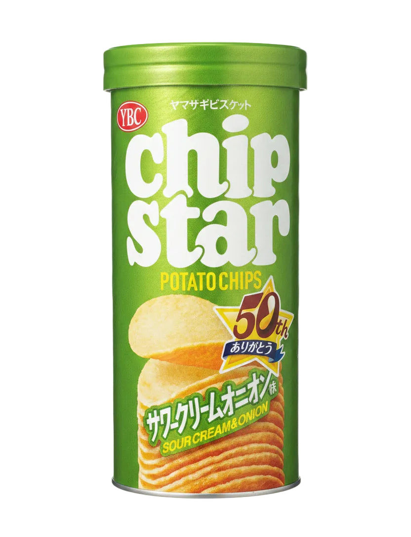 Yamazaki Biscuits Chip Star Potato Chips Sour Cream & Onion 45g