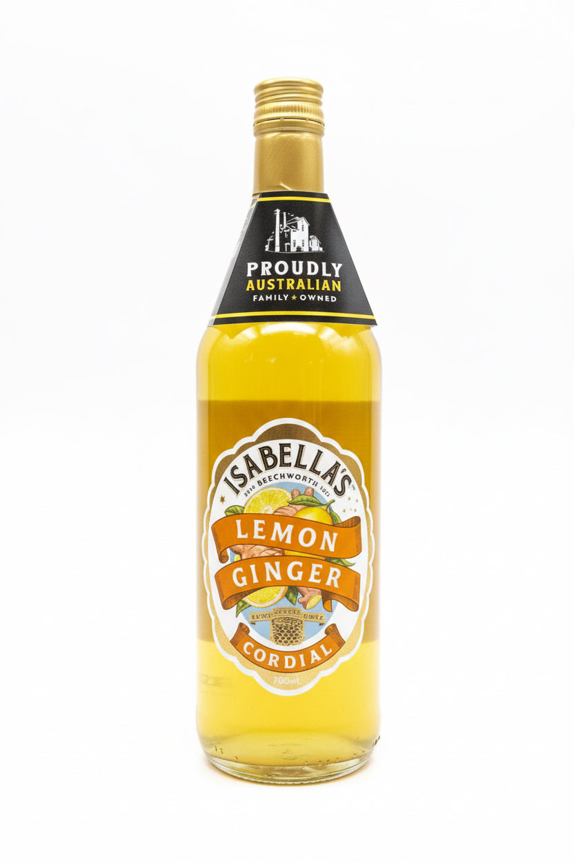 Isabella’s Cordial - Lemon Ginger 700ml