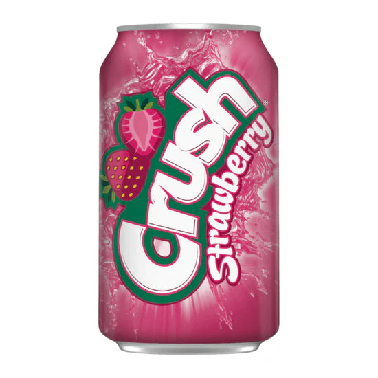 US Crush Strawberry 355 ml - Tom's Confectionery Warehouse