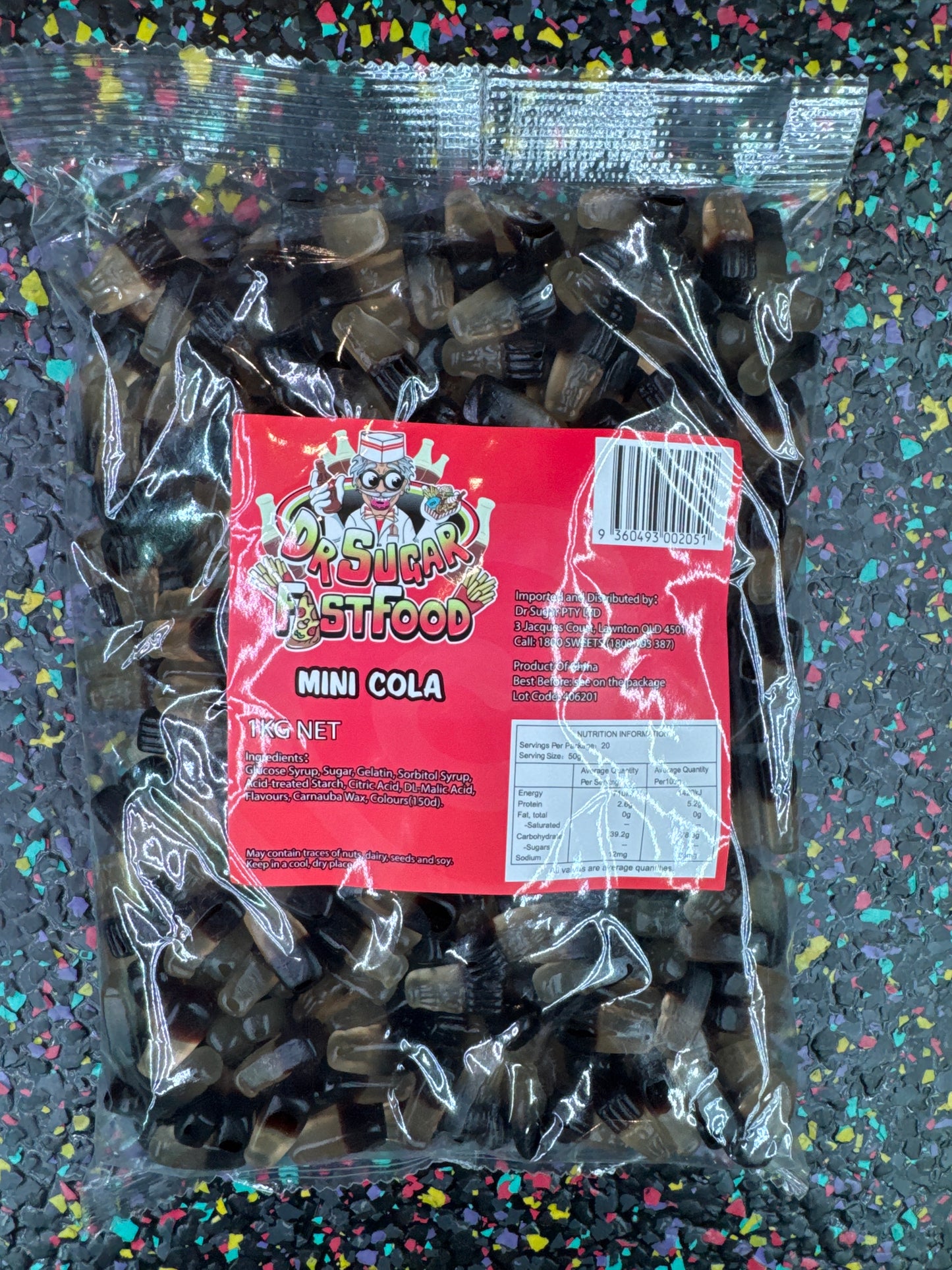 Dr. Sugar Gummy Mini Cola 1kg