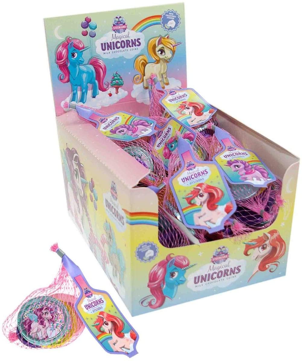 Steenland Chocolate B.V. Unicorn Chocolate Coin Bag