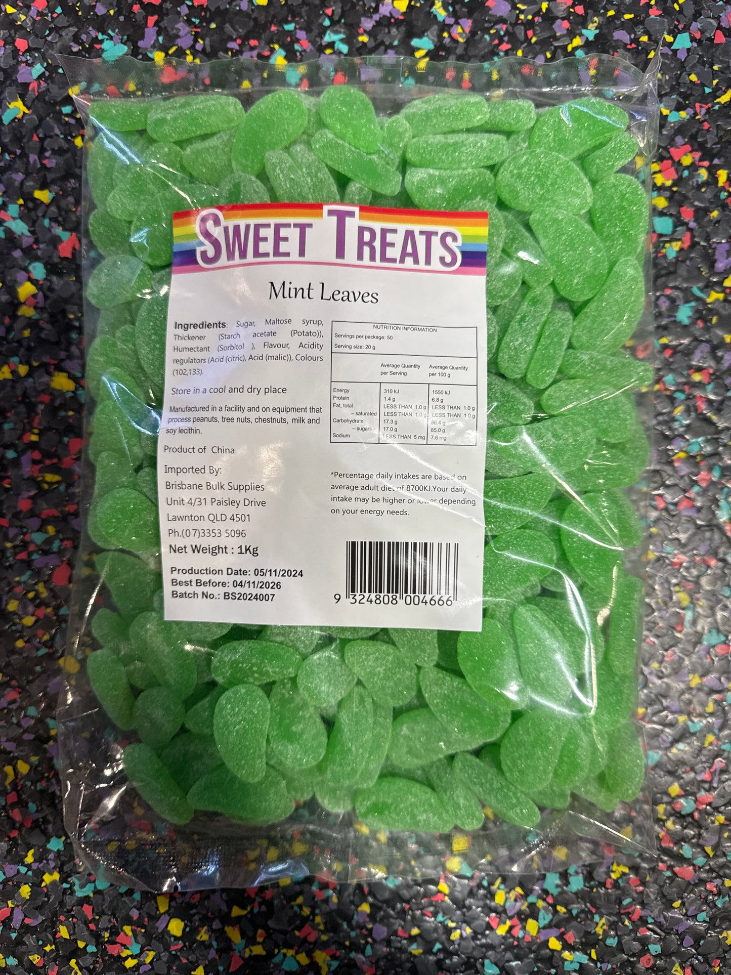 Sweet treats - Mint leaves 1kg