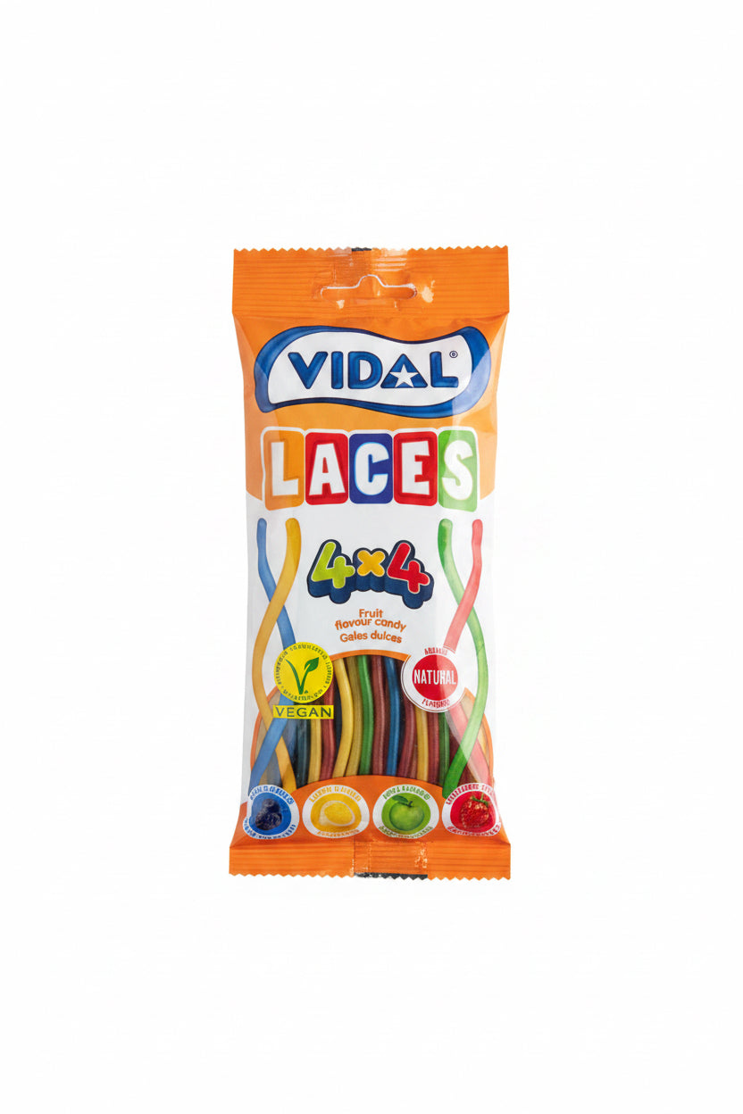 Vidal Rainbow 4x4 Fruit 85g