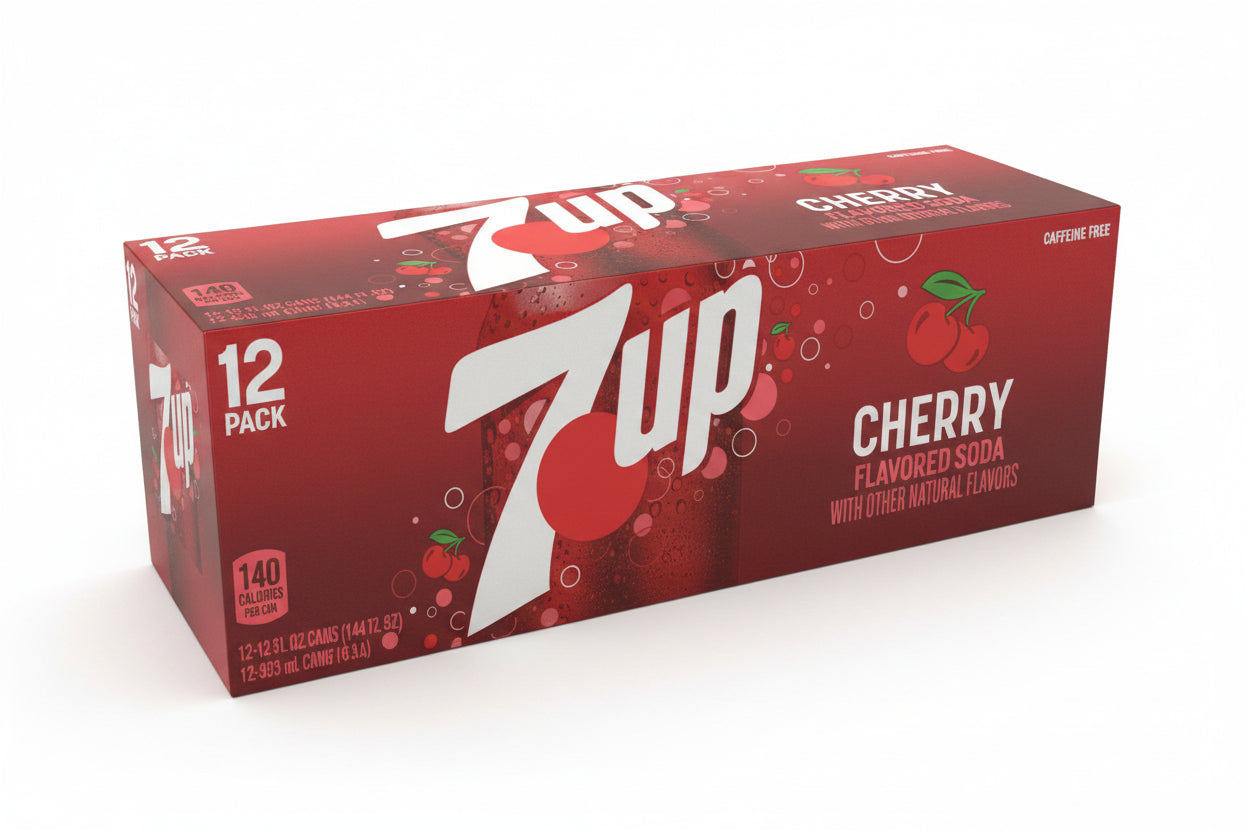 7UP Cherry Can 355ml
