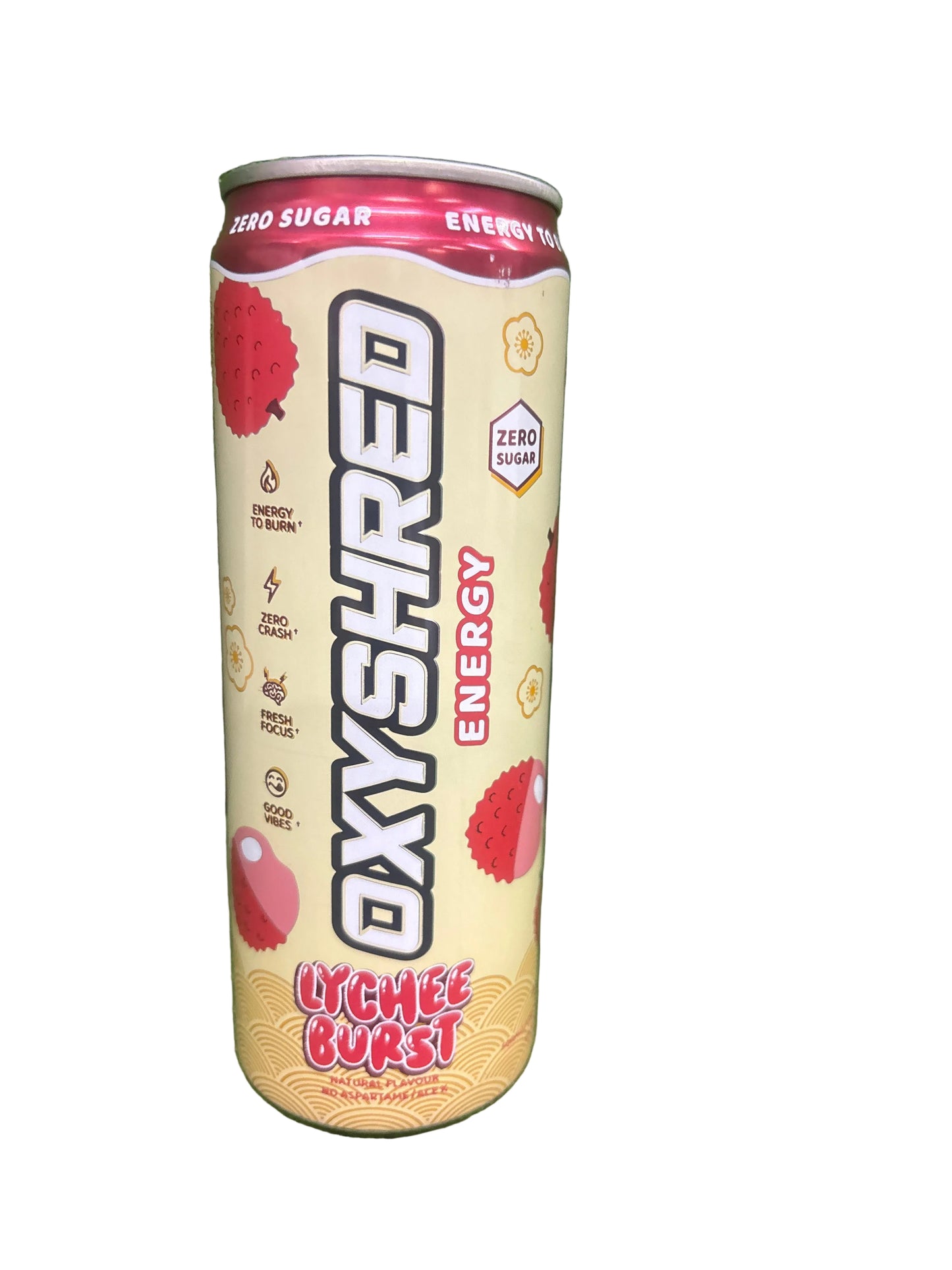 Oxyshred Energy Lychee Burst 355ml