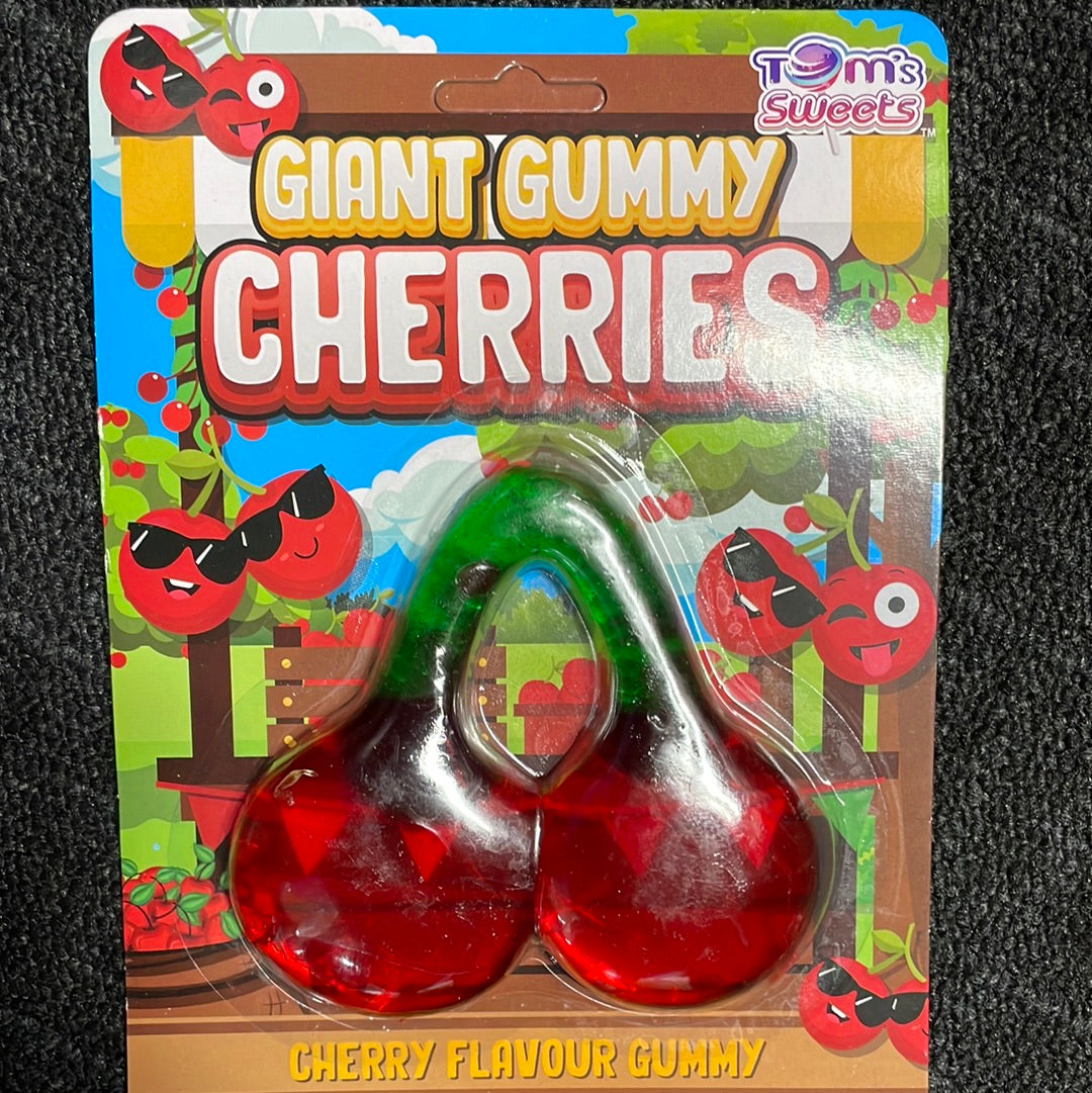 Tom’s Sweets - Giant Gummy Cherries