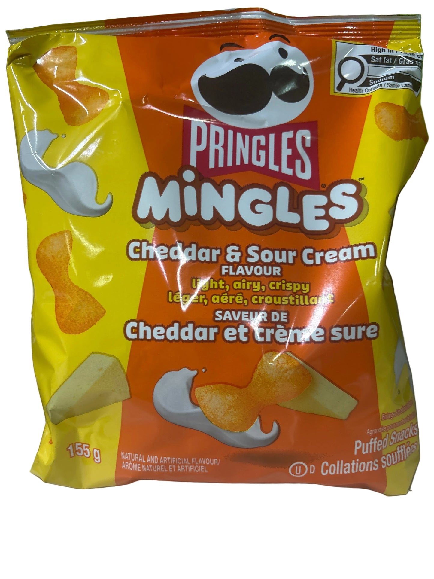 Pringles Mingles Cheddar & Sour Cream 155g