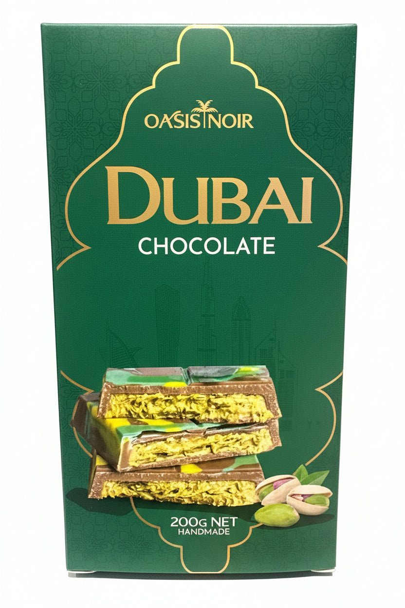 Oasis Noir Dubai Chocolate 200g - Tom's Confectionery Warehouse