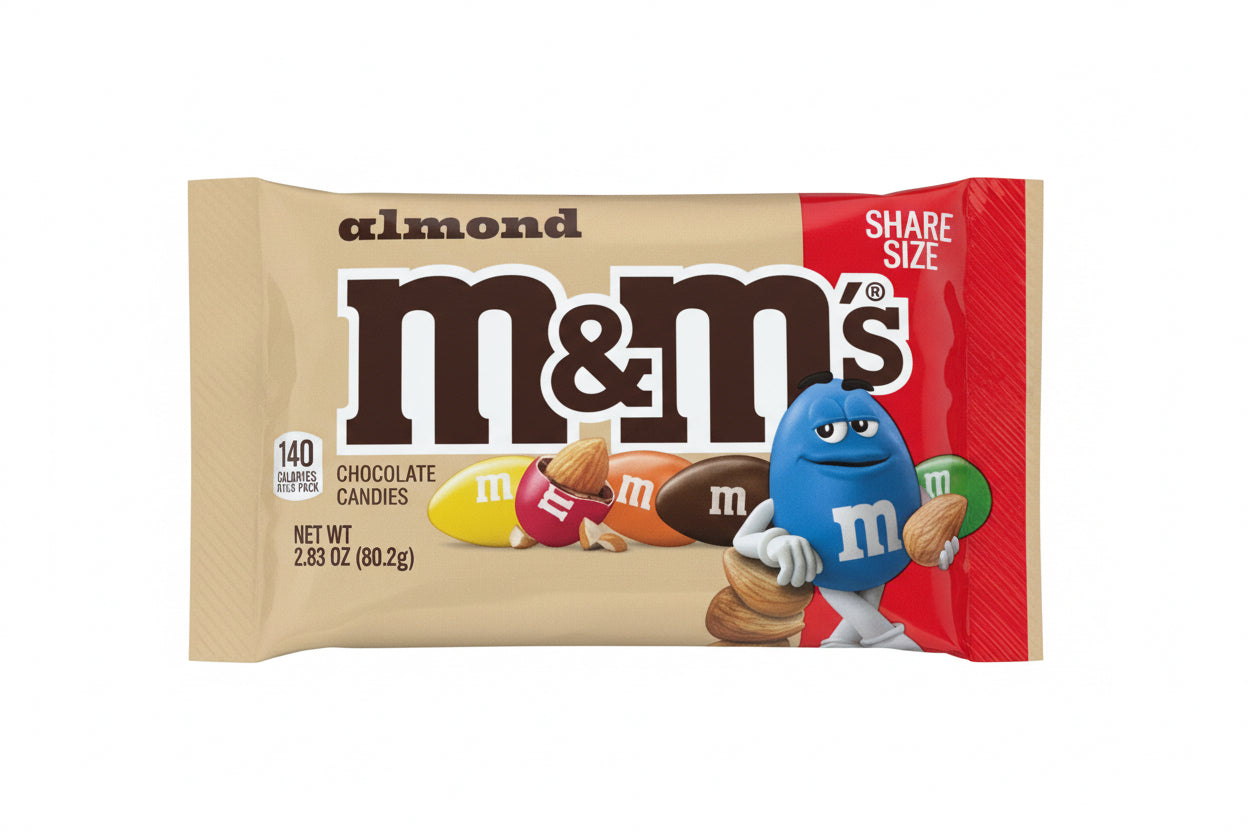 M&M Almond Share Size 80g