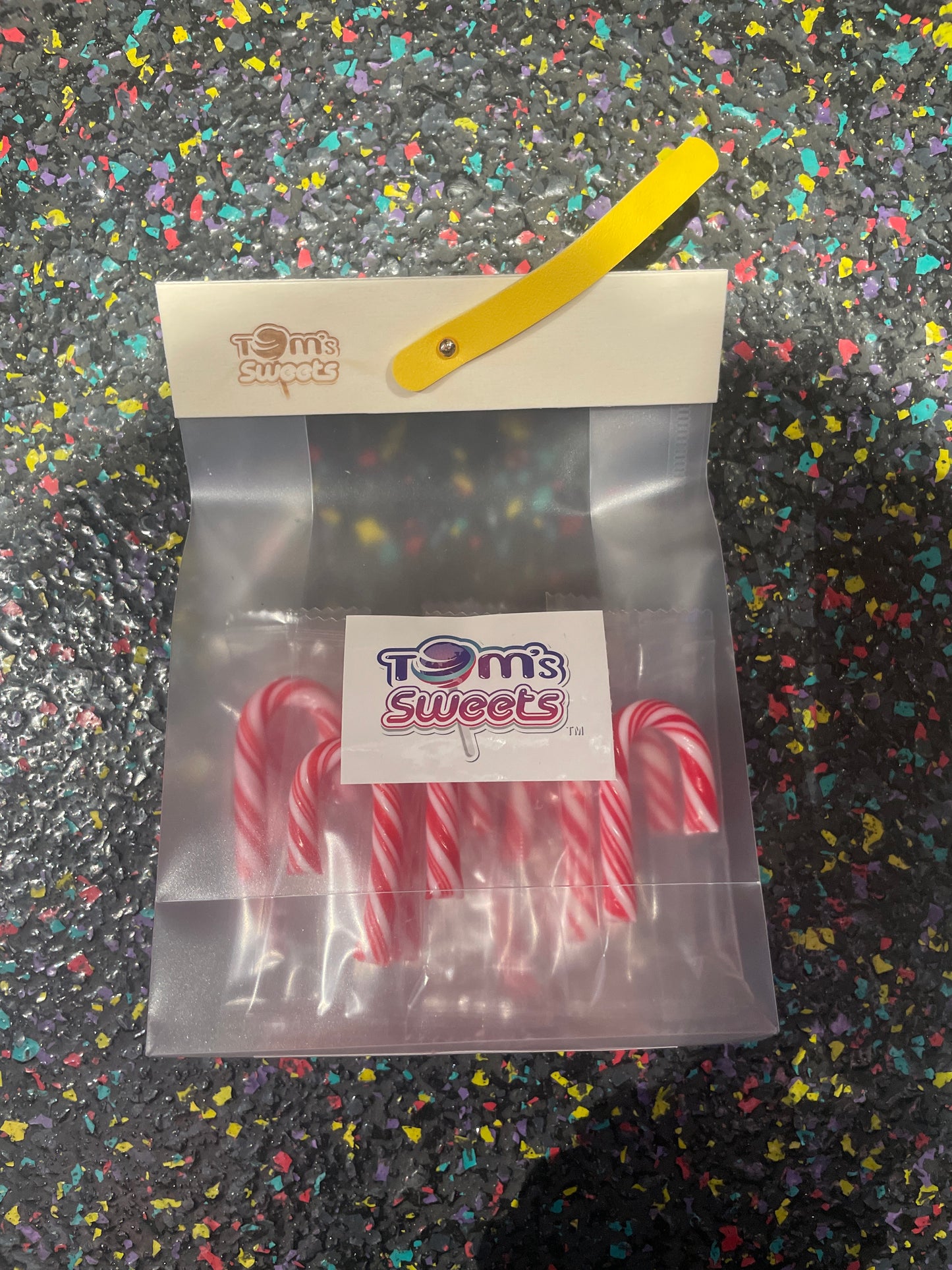 Tom's Sweets Mini Candy Cane 4g x 20pcs
