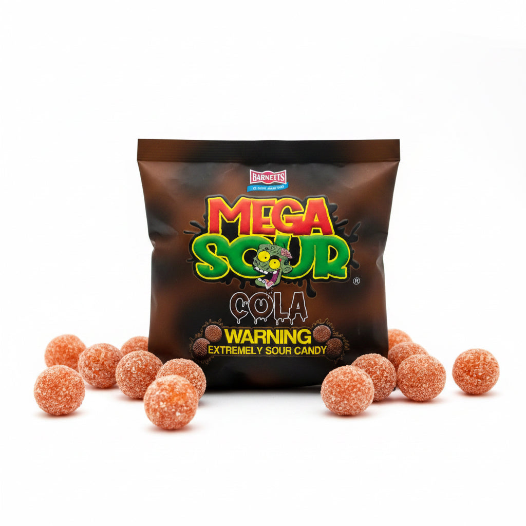 UK Barnetts Mega Sour Cola 500g