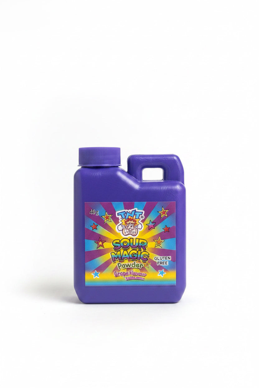 TNT Sour Magic Powder Grape Flavour 40g