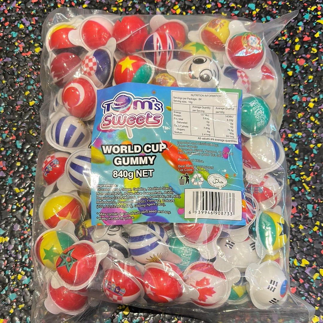 Tom’s Sweets World Cup Gummy 840g