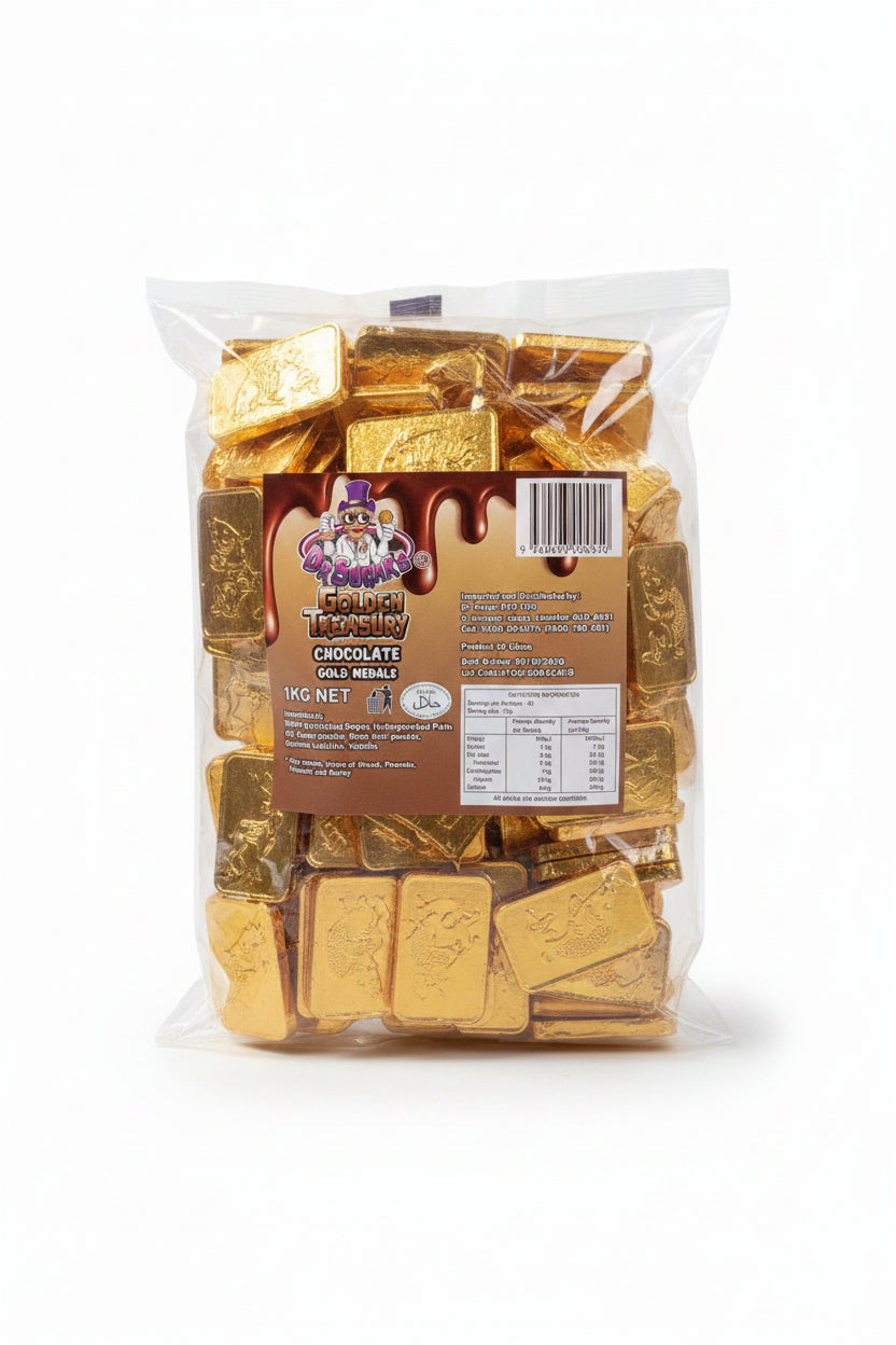 Dr Sugar - Gold Chocolate Medal 1kg
