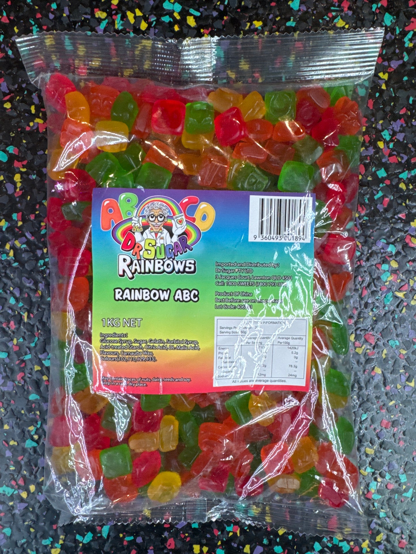 Dr. Sugar Gummy ABC 1kg