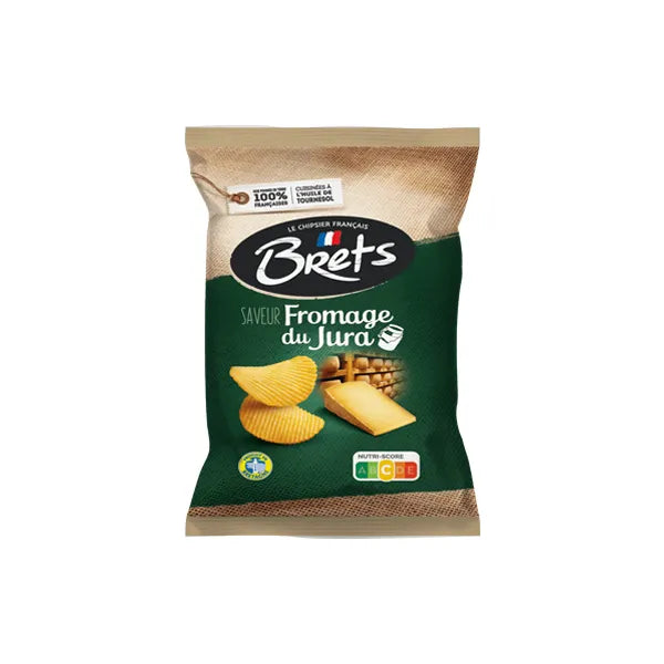 France Brets Jura Cheese Chips 125g