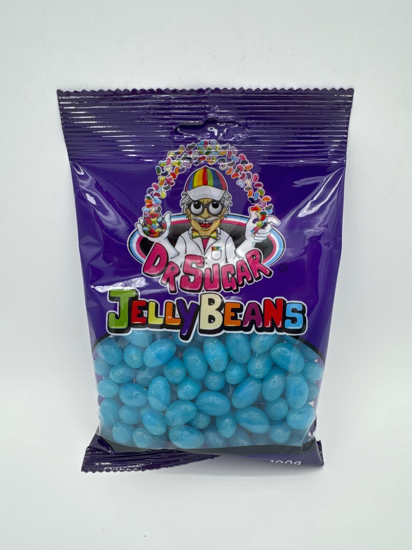 Dr Sugar - Mini Jelly Beans Blueberry 100g - Tom's Confectionery Warehouse