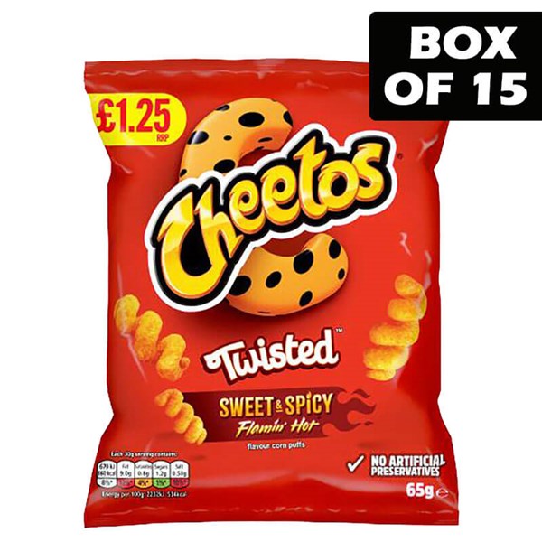 Cheetos Twisted F Hot 65g