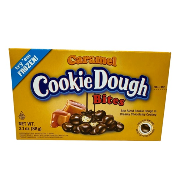 Caramel Cookie Dough Bites Theatre Box 88G