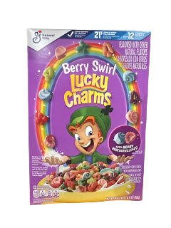US Lucky Charms Berry Swirl 309g