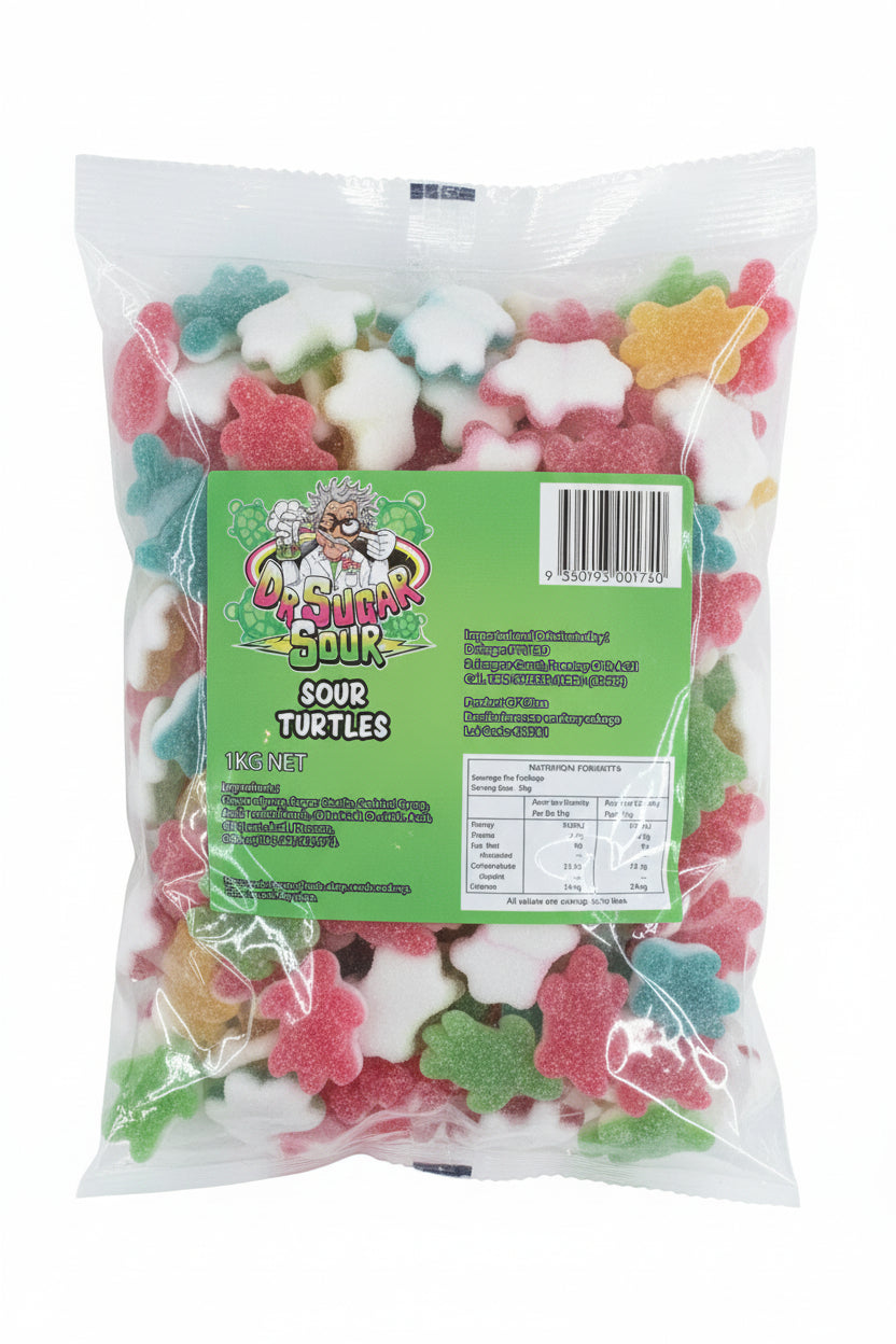 Dr Sugar Sour Turtles 1kg