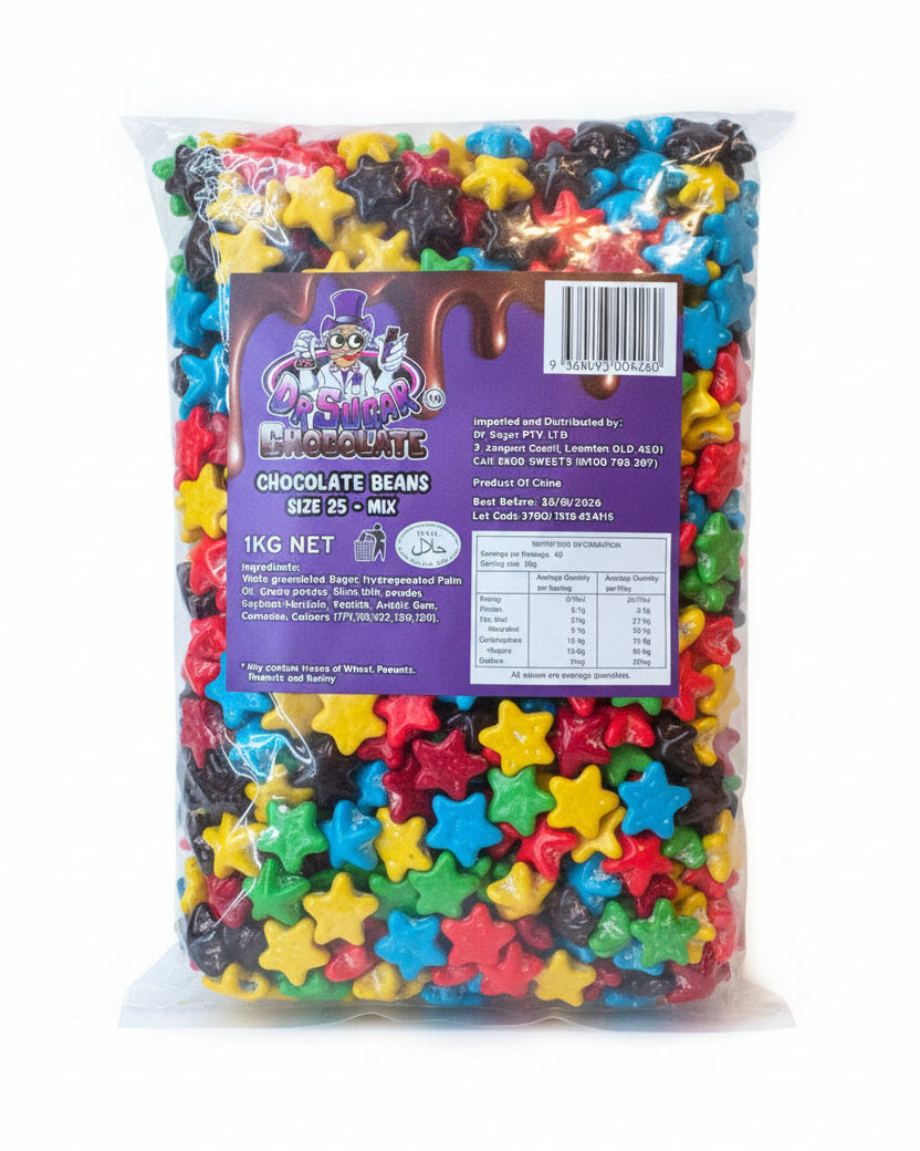 Dr Sugar Mix Chocolate Star 1kg