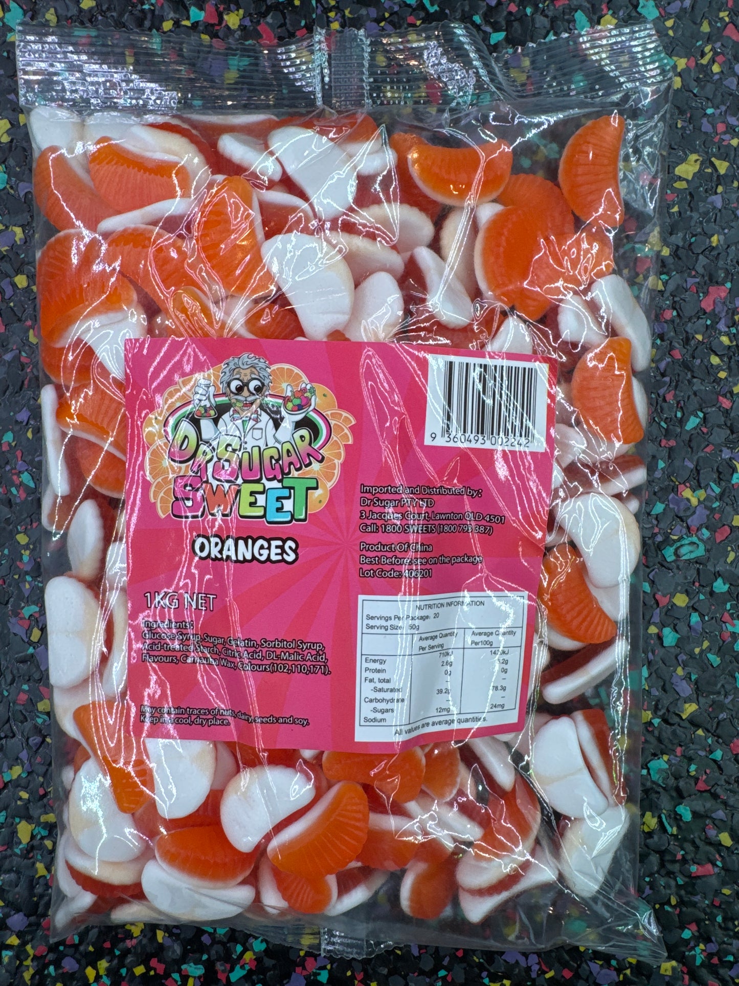 Dr. Sugar Gummy Orange 1kg