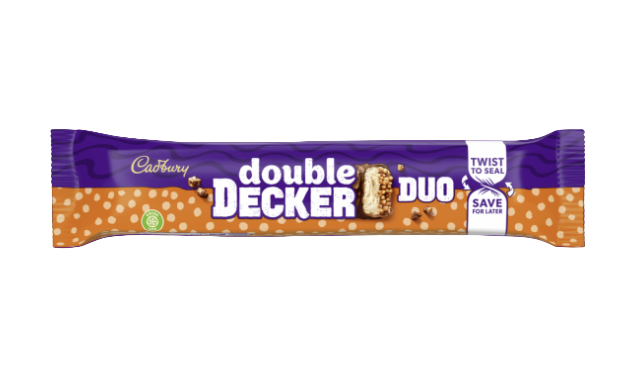 UK Cadbury Double Decker Duo 74.6g