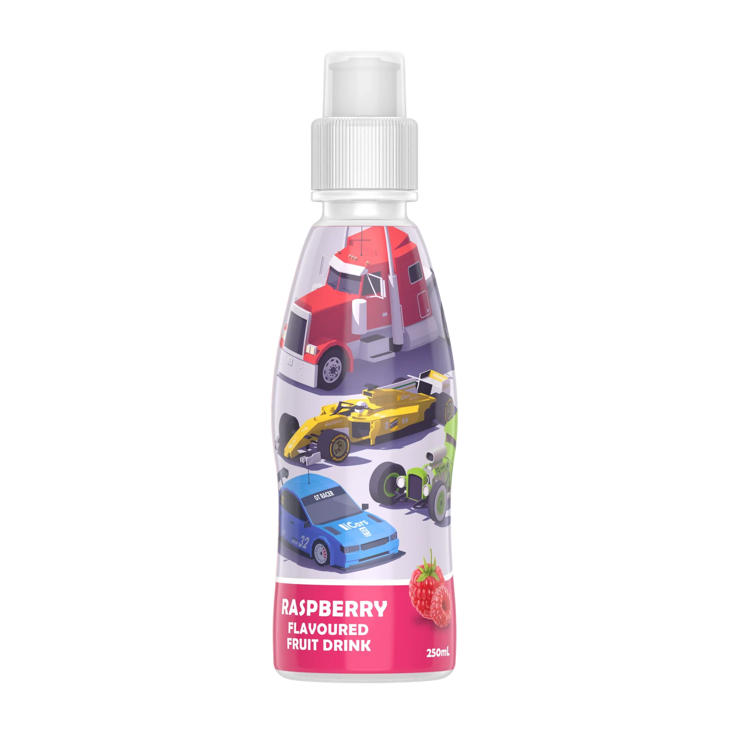 Fruity Burst Racers Raspberry 250ml