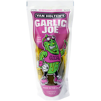 Van Holten's Garlic Joe Zesty Garlic Pickle - Tom's Confectionery Warehouse