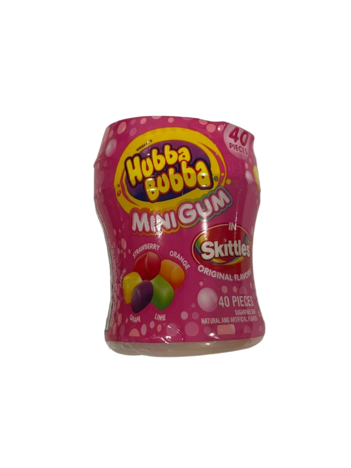 Hubba Bubba Skittles Mini Bottle 40 pcs