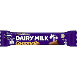 Cadbury Dairy Milk Caramel Chocolate Caramello Bar 46g