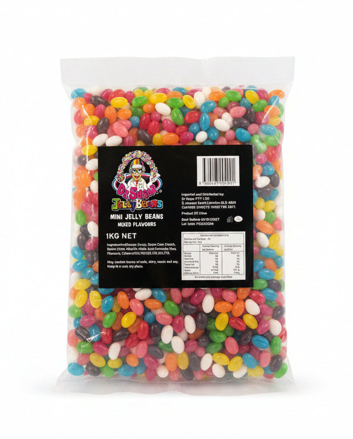 Dr Sugar - Mini Jelly Beans - Mixed Flavours 1kg