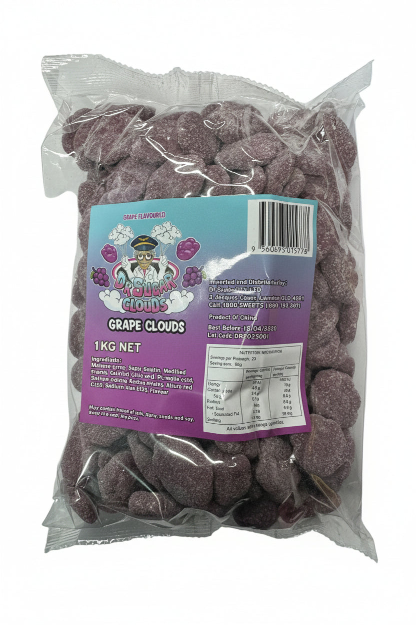 Dr. Sugar Grape Cloud Gummy 1kg
