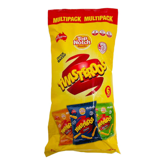 Twisteroos MultiPack Assorted 120g