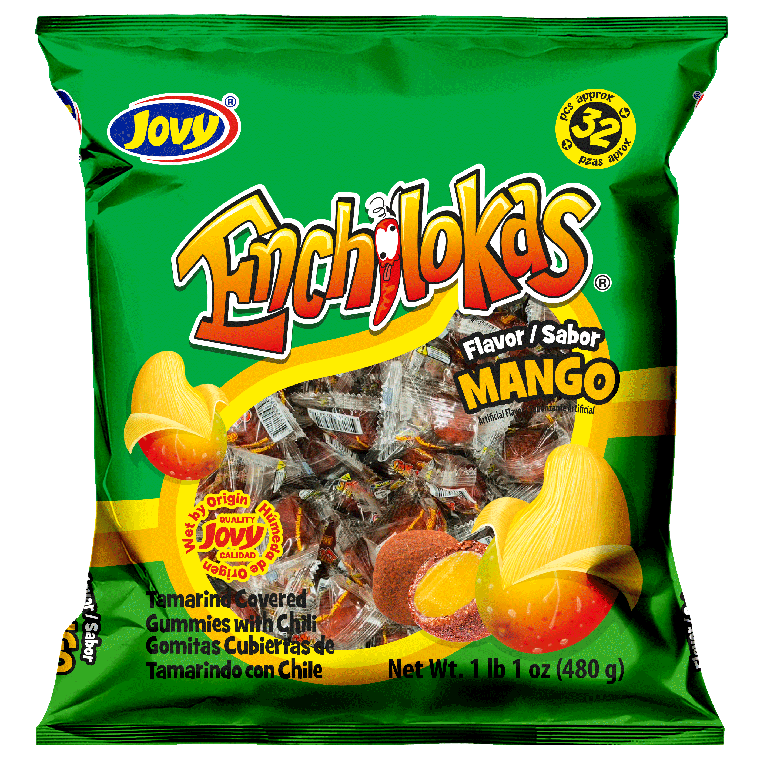 JOVY ENCHILOKAS MANGO 480GM