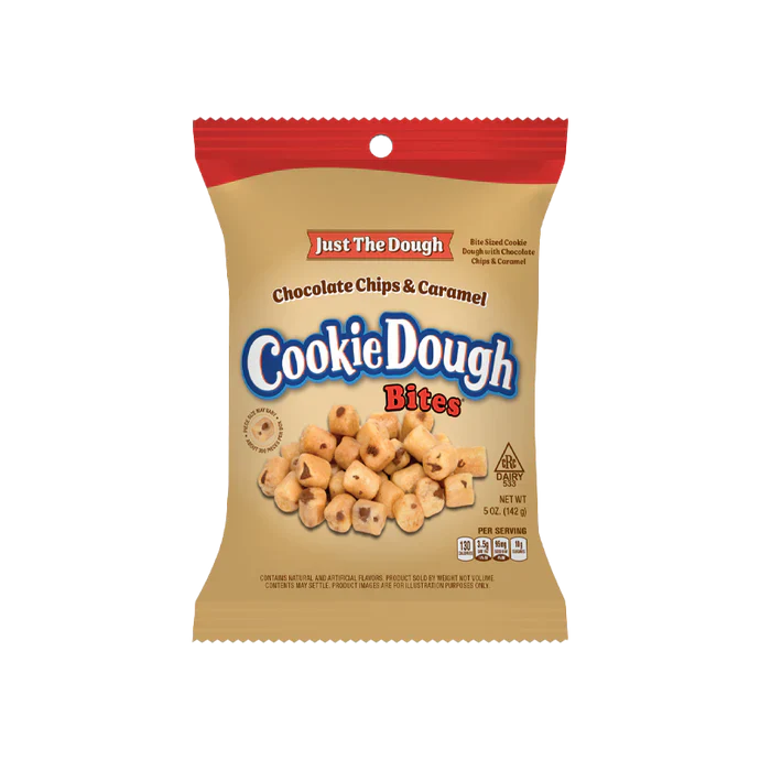 Cookie Dough Bites Choc Chip & Caramel 142g