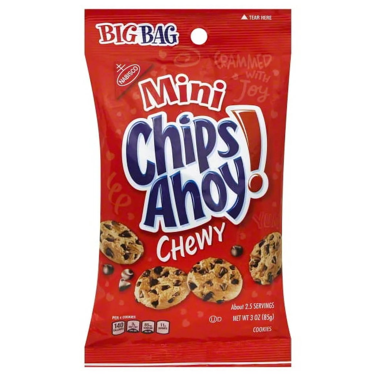 US Chewy Chips Ahoy Mini Cookies 85g