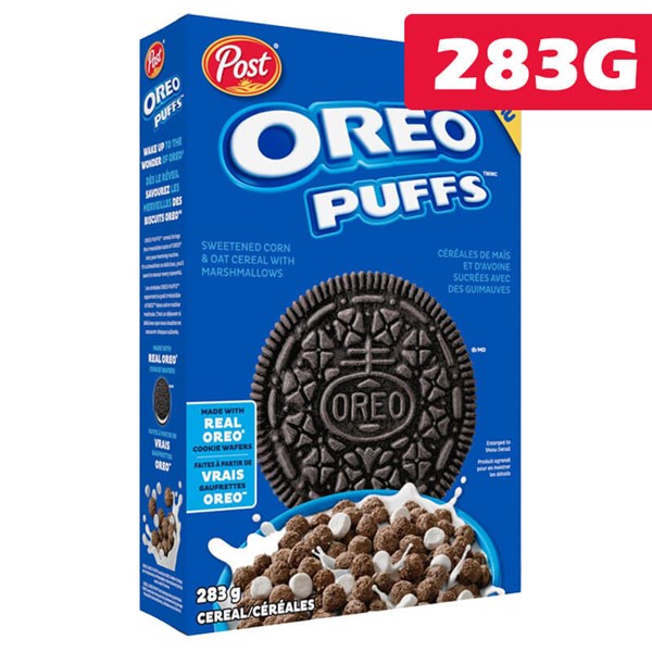 Post Oreo Puff Cereal 283g