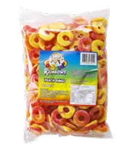 Dr Sugar Rainbow Peach Rings 1kg