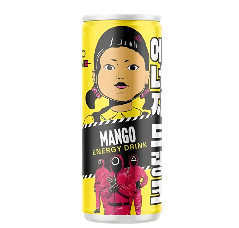Squid Game Mango Energy Drink 250 ml