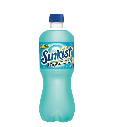 US Sunkist Berry Lemonade Bottle 591ml