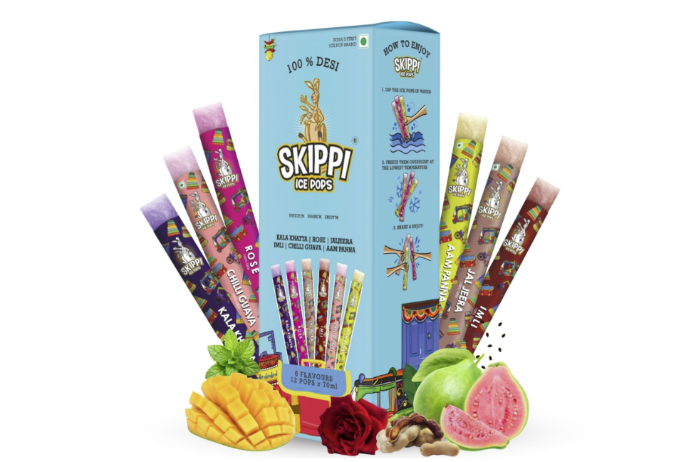 Skippi Ice Pops Skyblue 70ml