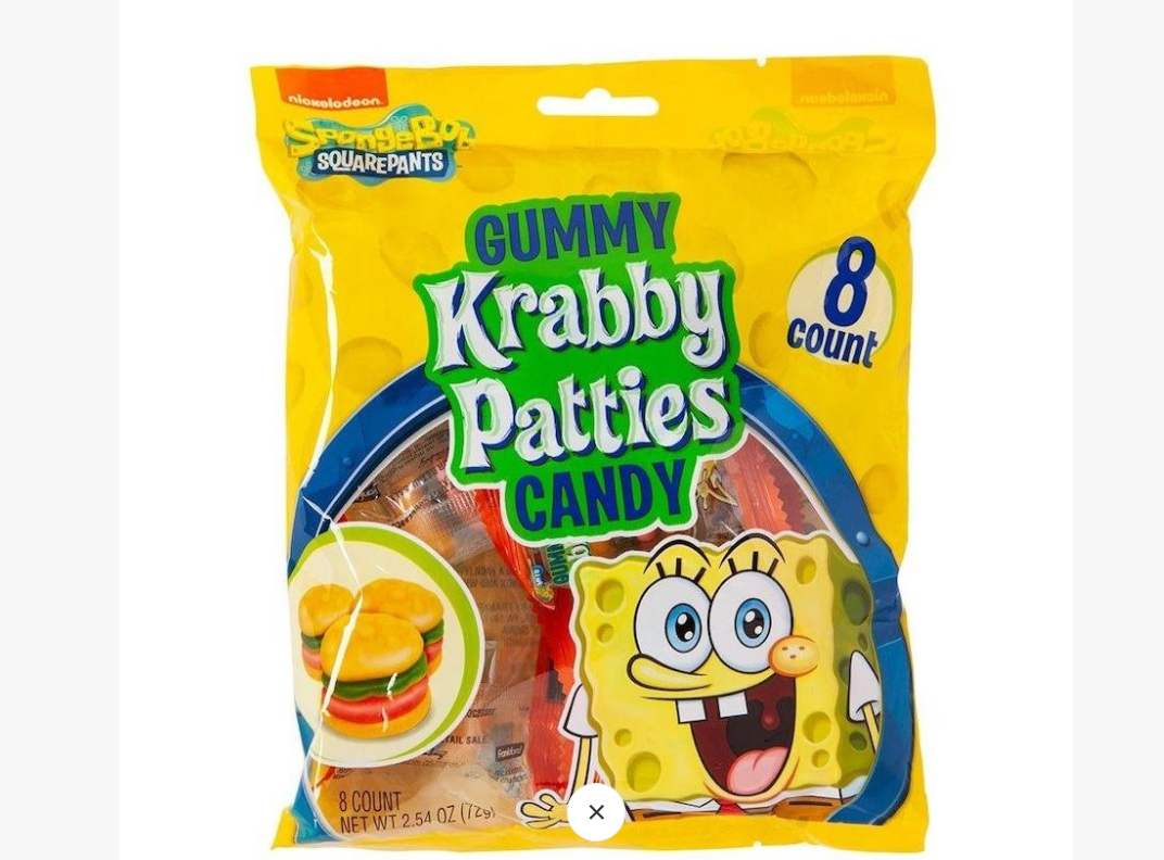 Krabby Patties Bag 72g