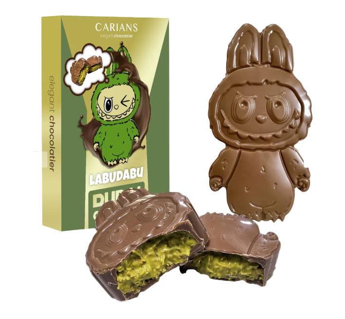 US Gusto Labubu Dubai Chocolate 100g