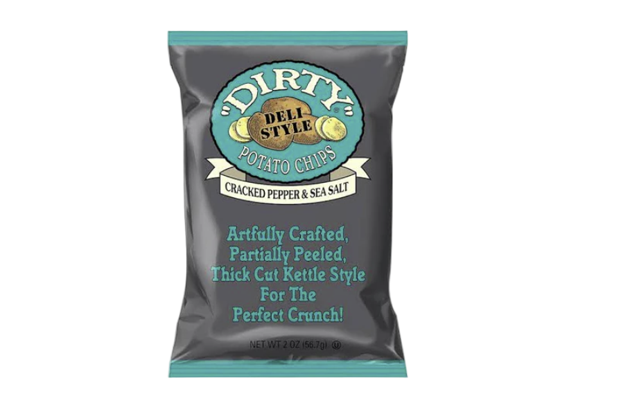 Dirty Potato Chips Cracked Pepper & Salt 56.7g