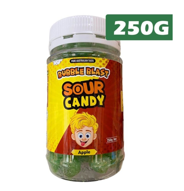 Bubble Bast Sour Apple 250g