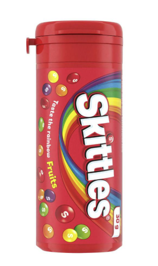 CC Skittles Mini Tube 30g