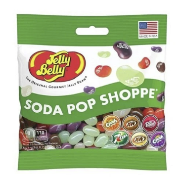 US Jelly Belly Soda Pop Shoppe 99g