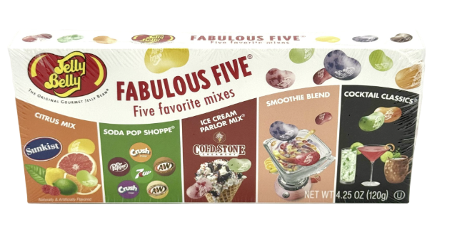 US Jelly Belly Fabulous 5 Gift Box 120g